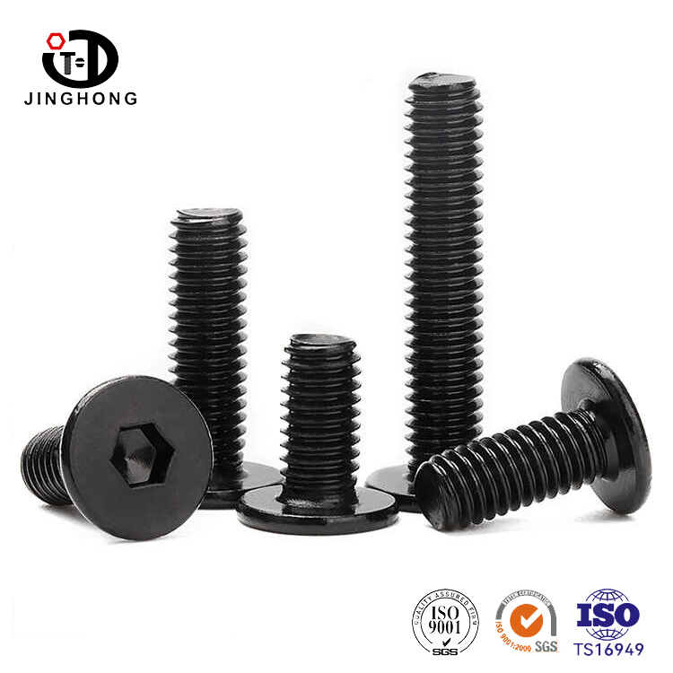 Schwarze Edelstahlschrauben