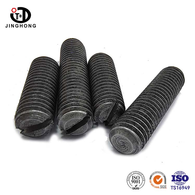 DIN 551 Slotted Flat Point Set Schraube