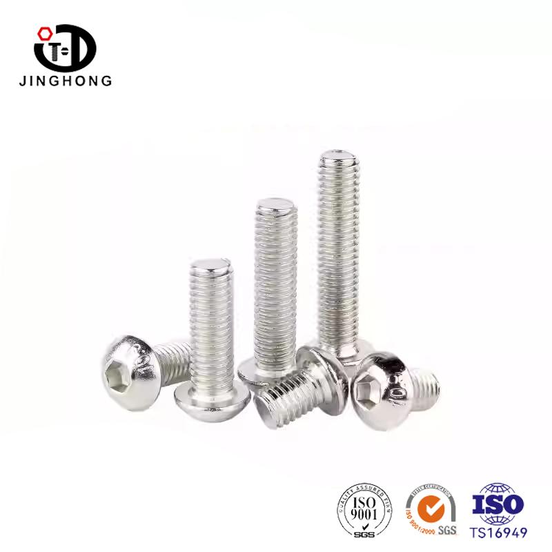 Hexagon Round Head Chrom -Beschleunigungschraube