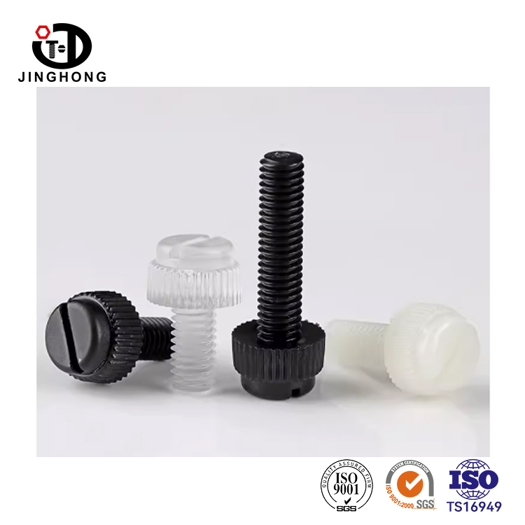 Nylon geschlitzte Knurled -Schraube