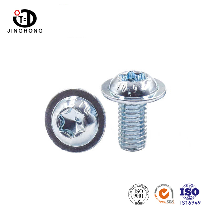 Pfannekopf mit Pad -Torx -Schrauben