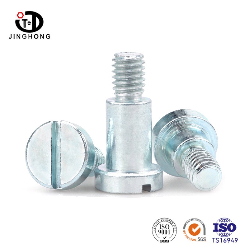 Schlitzschulterschraube – verzinkt